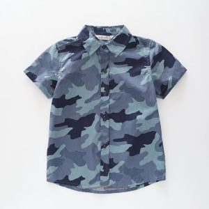 Camo Collared Shirt