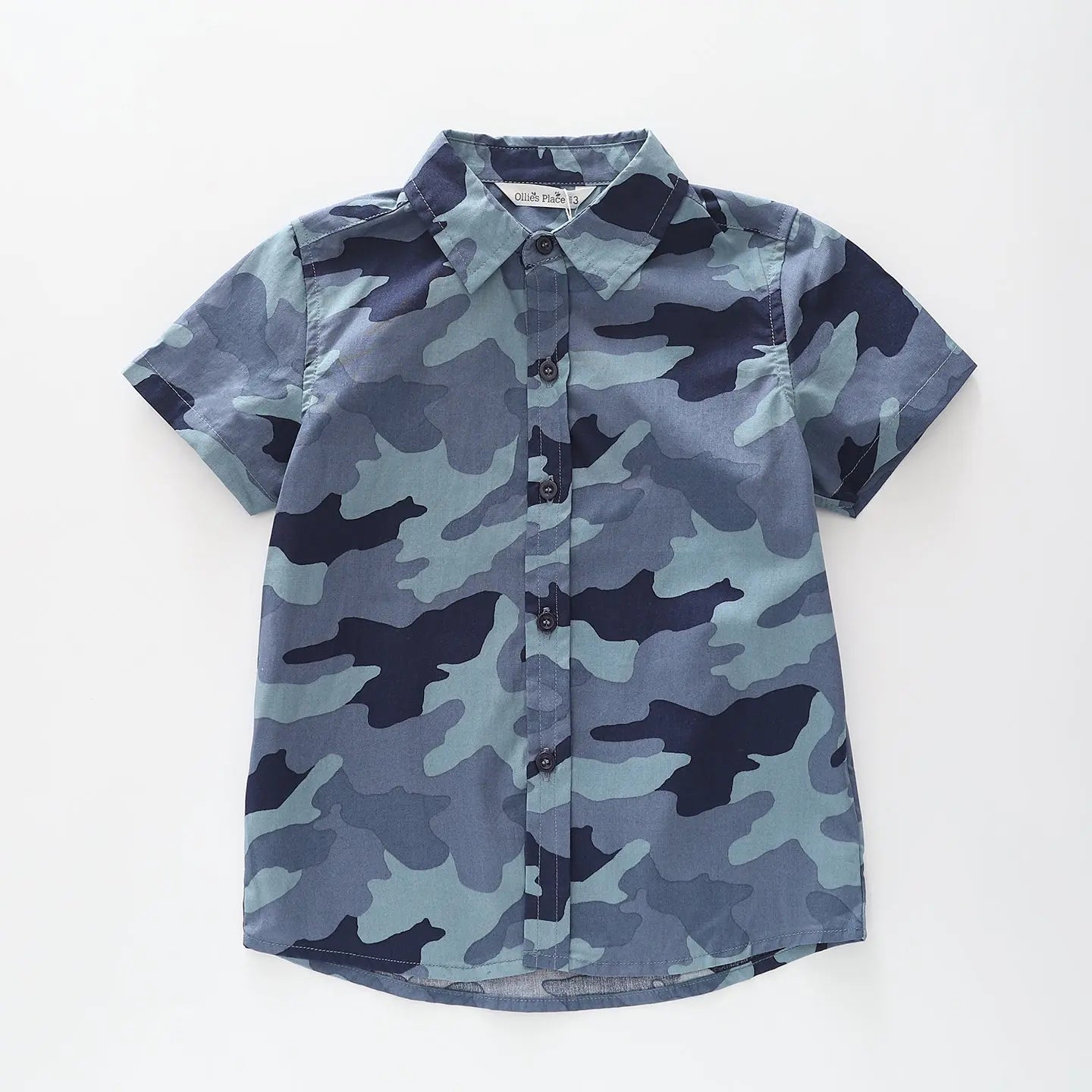 Camo Collared Shirt