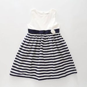 Navy Stripe Dress