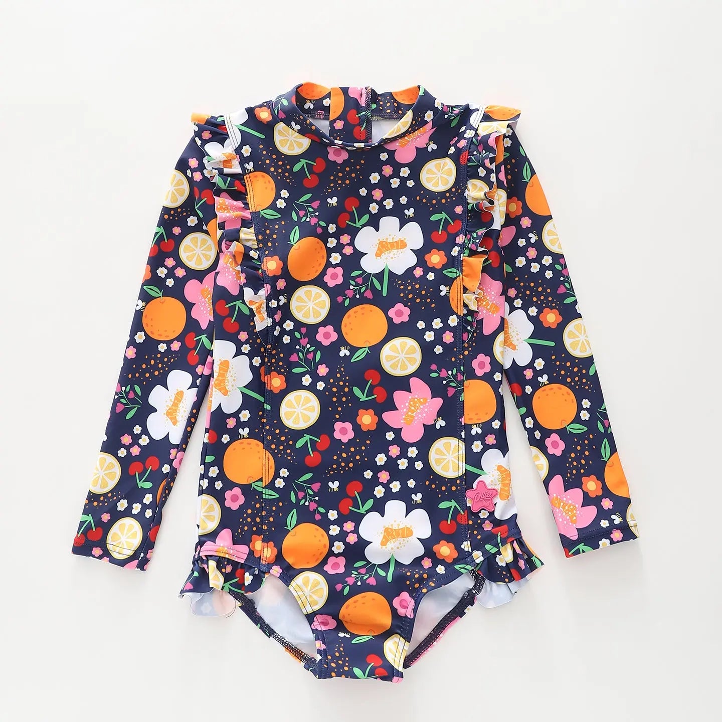 Tutti Fruity Long Sleeve Swimsuit